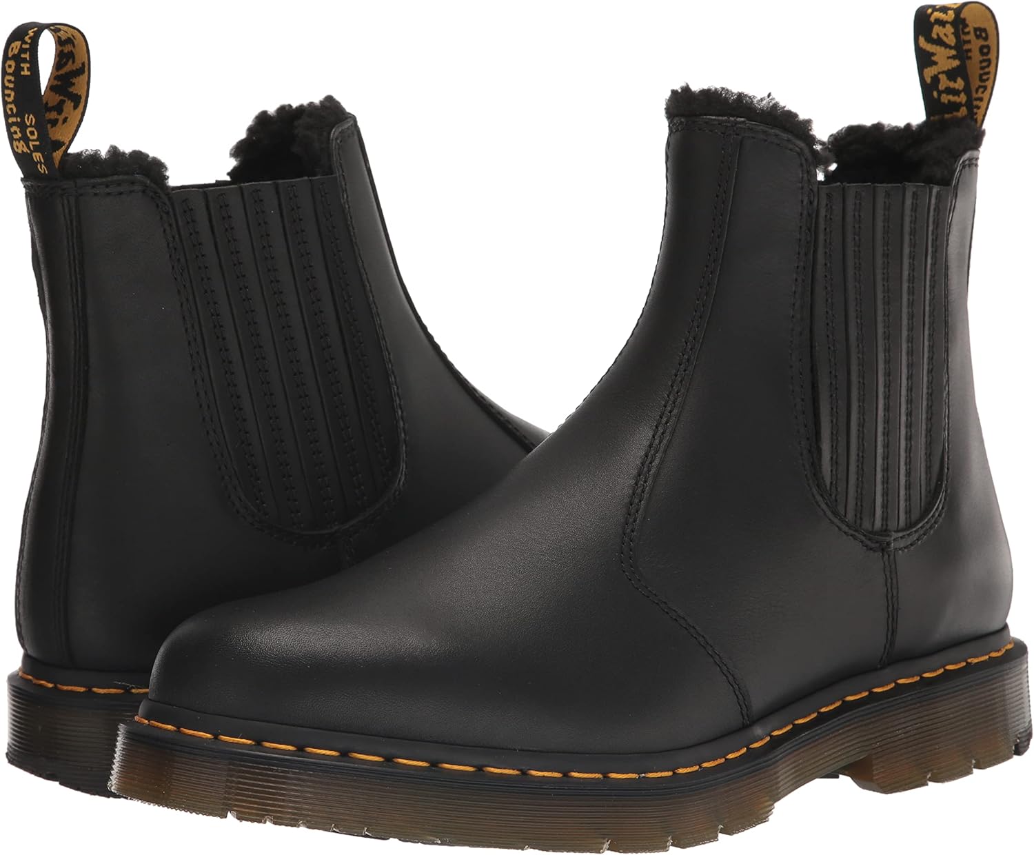 Dr. Martens, Unisex 2976 Chelsea Boot, Black Blizzard WP, 7 US Women/6 US Men - Image 7