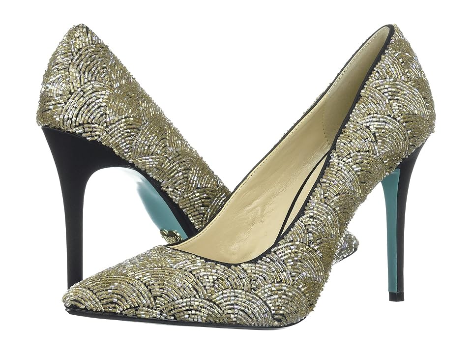 

Blue by Betsey Johnson Clair (Black Satin) High Heels