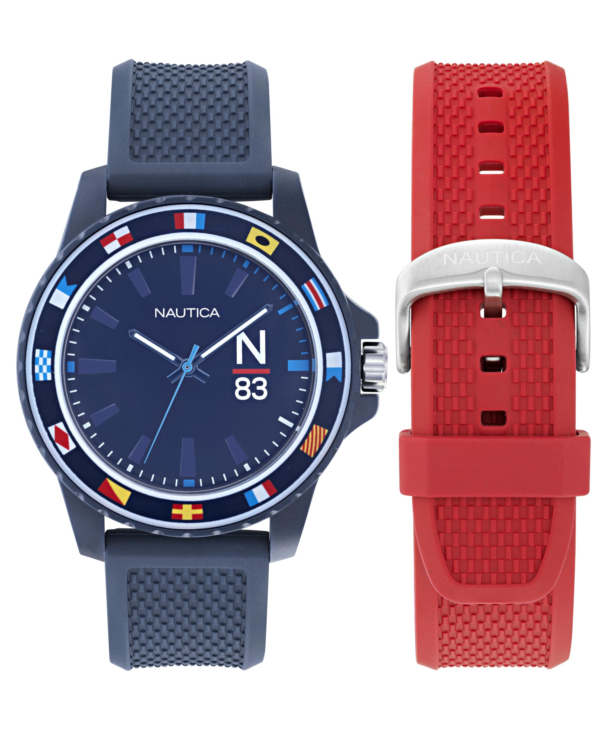 Nautica NAPFWF307 Finn World - Orologio da uomo con | FindTheDeal
