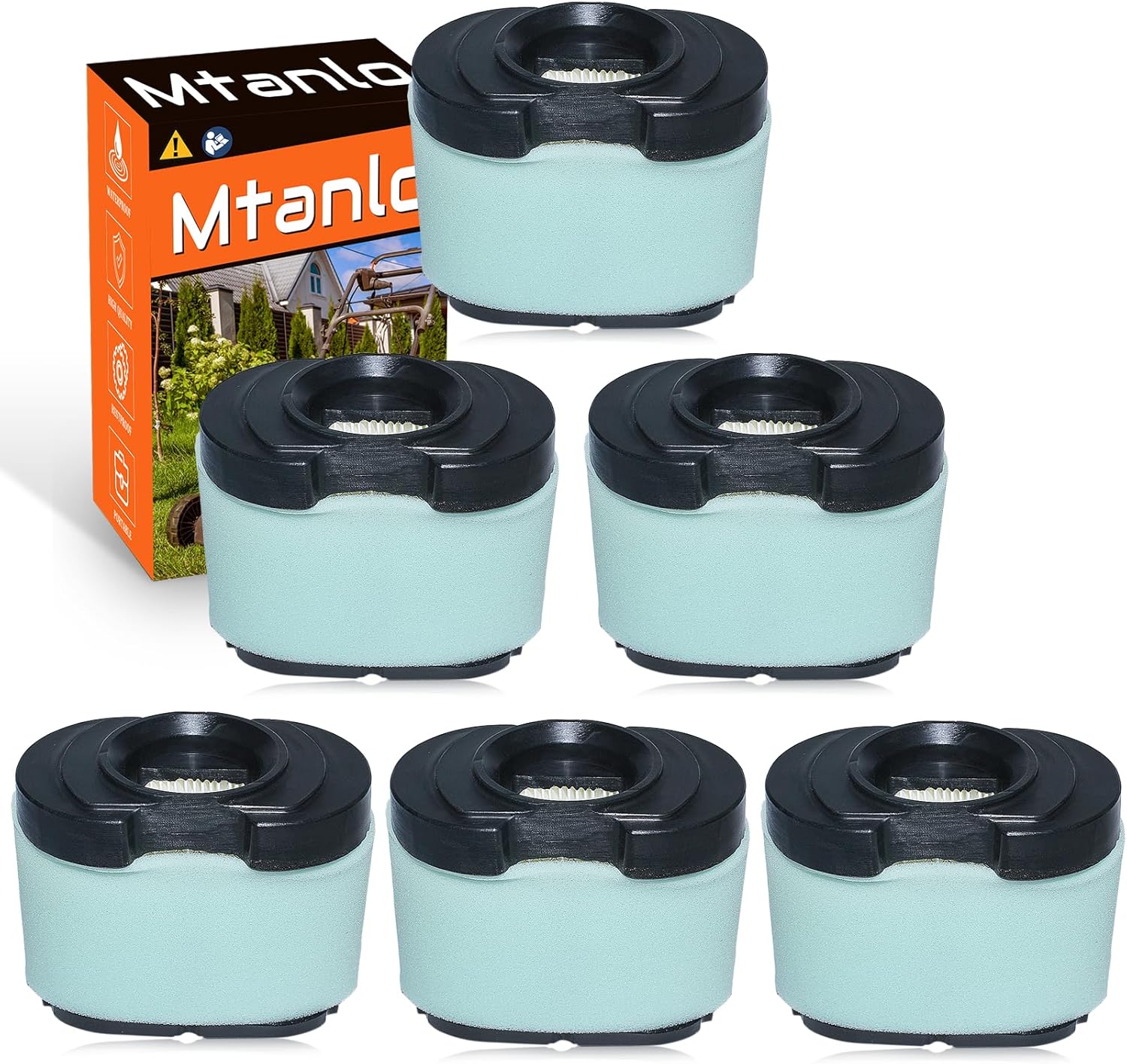 For 3pcs 792105 276890 Air Filter Set Compatible with For Snapper 355Z 360Z 400Z 500Z Series, For Gravely 21544800, For Husqvarna & More - OEM Quality Replacement Filters