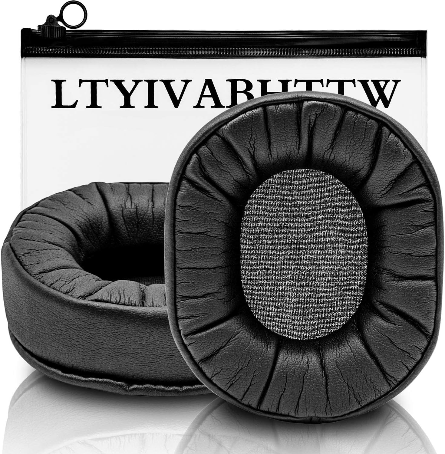 ATH M50X Replacement Ear Pads Compatible with ATH-M50 M40X M40, Arctis 7 5 3, Arctis 9X, Arctis Pro Wireless, Arctis Ear Cushions Memory Foam Earpads