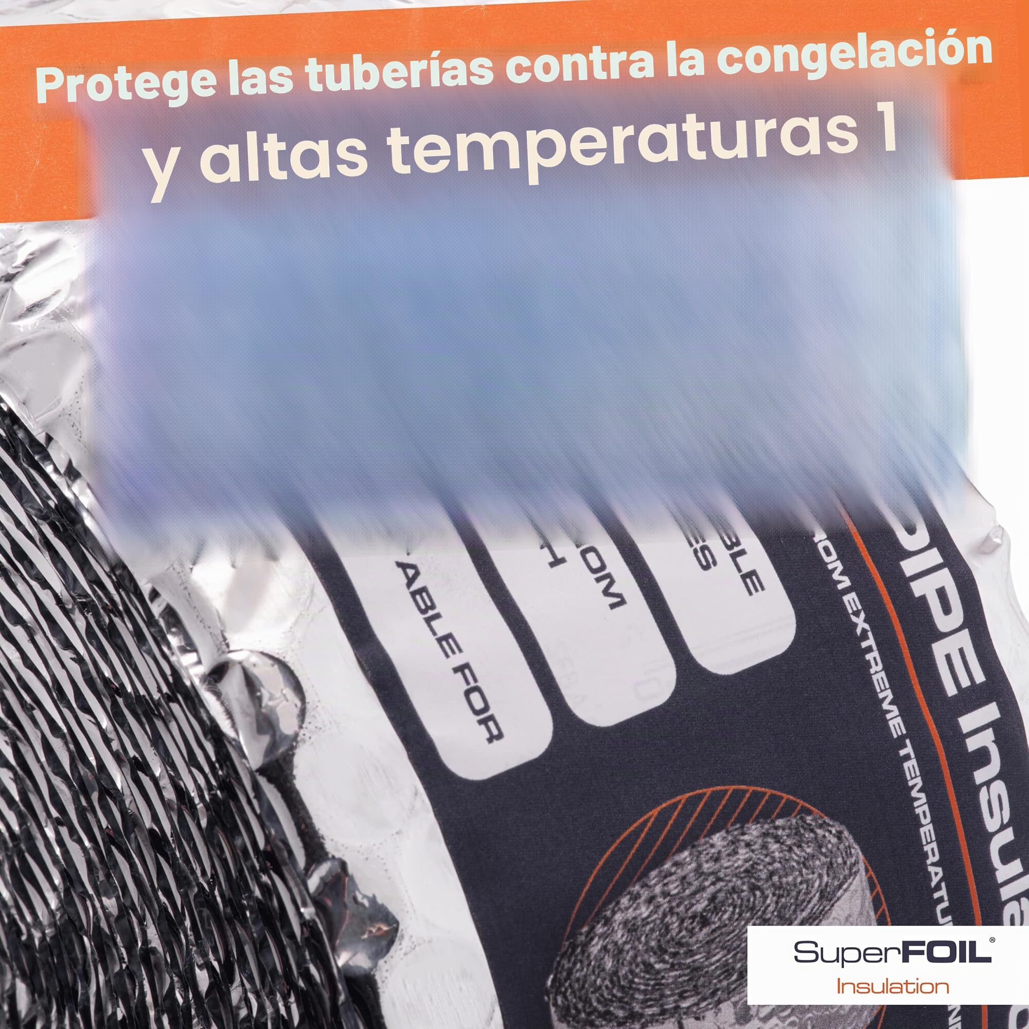 SuperFOIL SFBA 2/2 Lámina de aislamiento para Tuberías