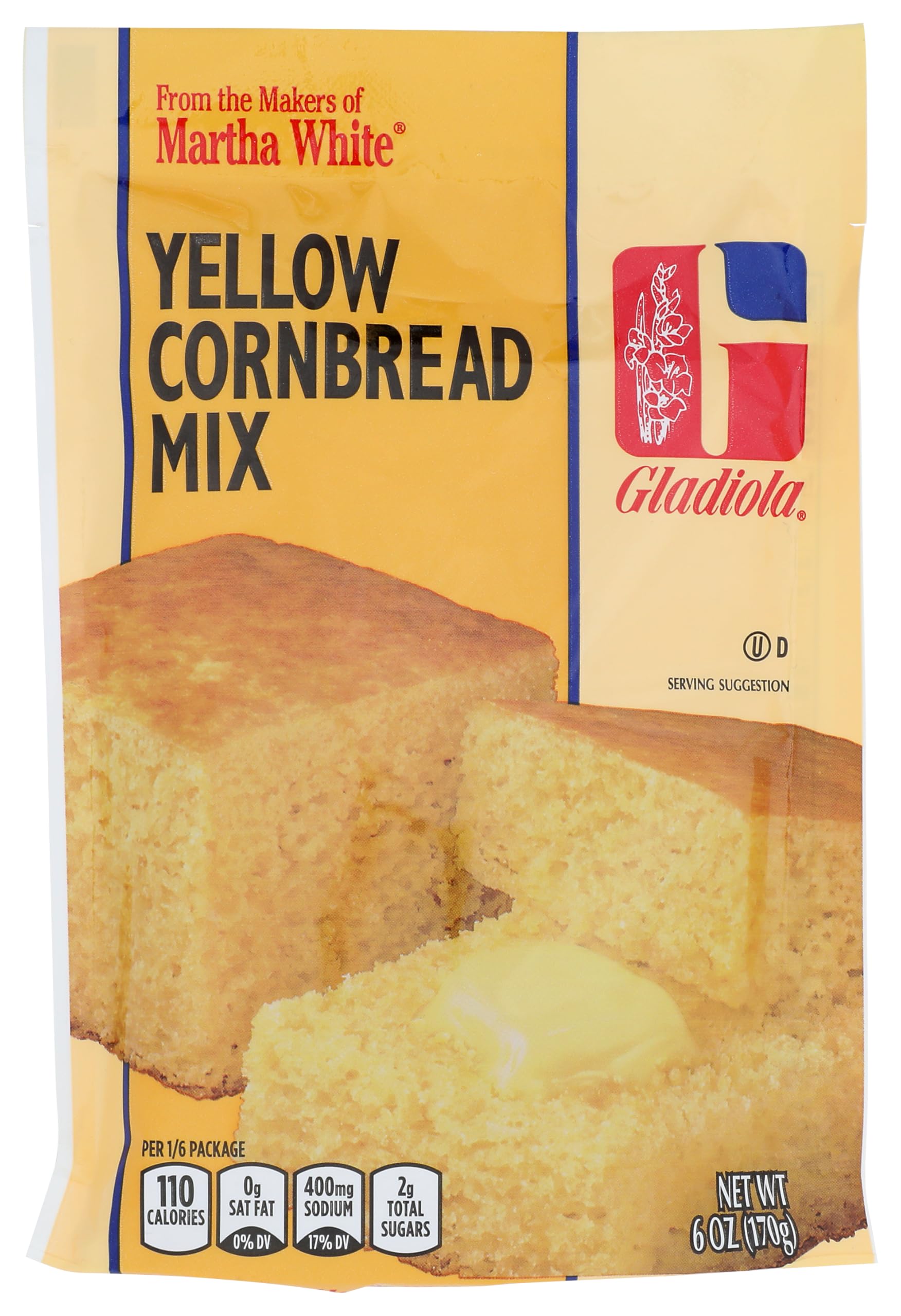 Yellow Cornbread Mix 6oz - 1 bag