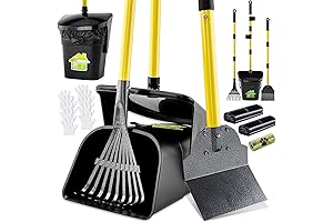 LANNEY Dog Pooper Scooper for Small Dogs