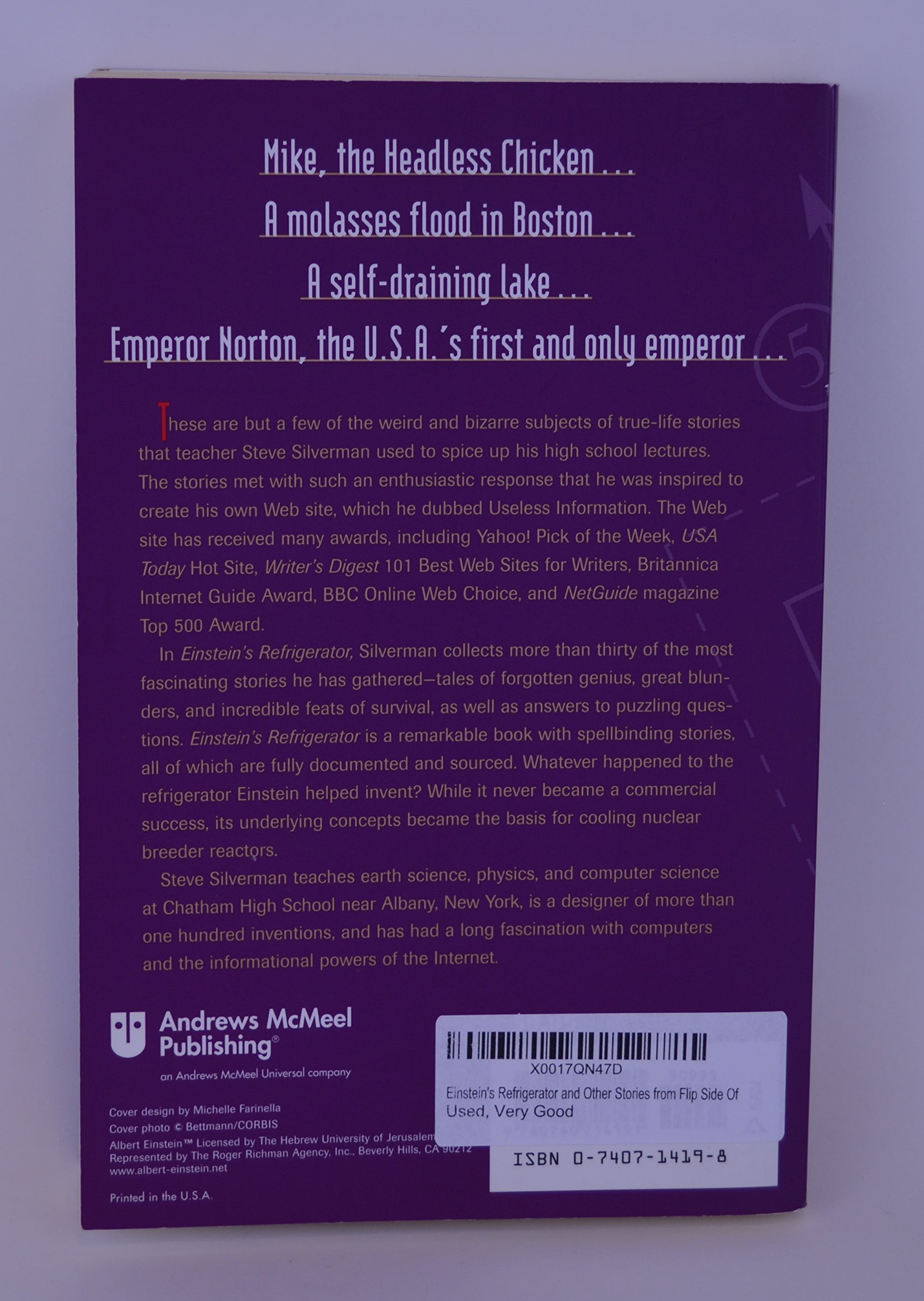 Einstein's Refrigerator and Other Stories from Flip Side Of - Image 2