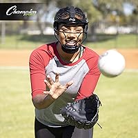 Vista 8 de Champion Sports Steel Softball Face Mask – Durable Fielder’s Mask for Youth & Adults, Multiple Colors for Practice &