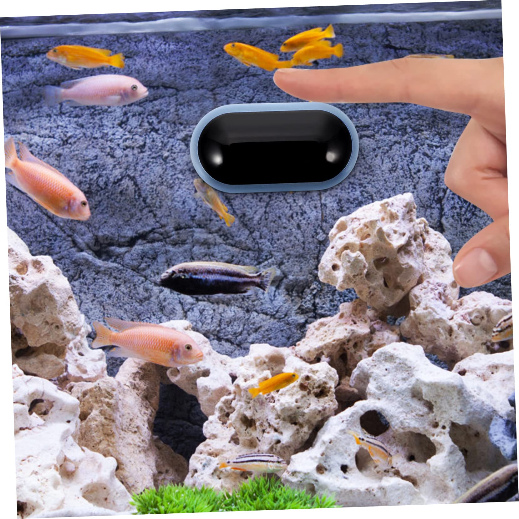 Happyyami 4stücke Aquarium Wasserthermometer Mit -anzeige Digitaler Temperaturmesser Für Fischbecken Installieren Wiederverwendbar Präzise Messung Der Wassertemperatur