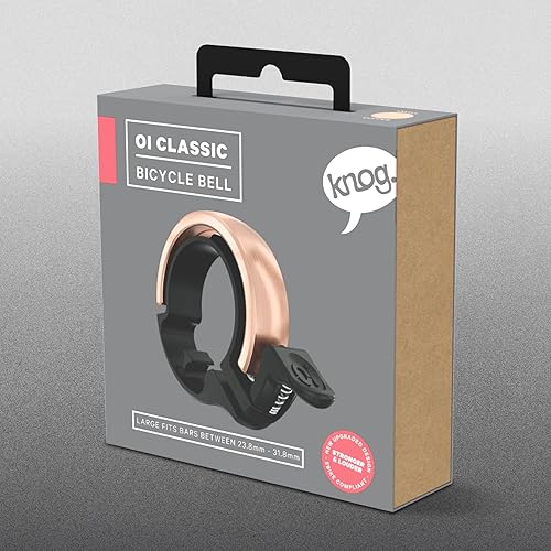 Vista 7 de Knog Oi timbre de bicicleta Cobre