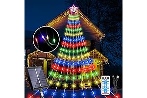 350LED Solar String Waterfall Lights
