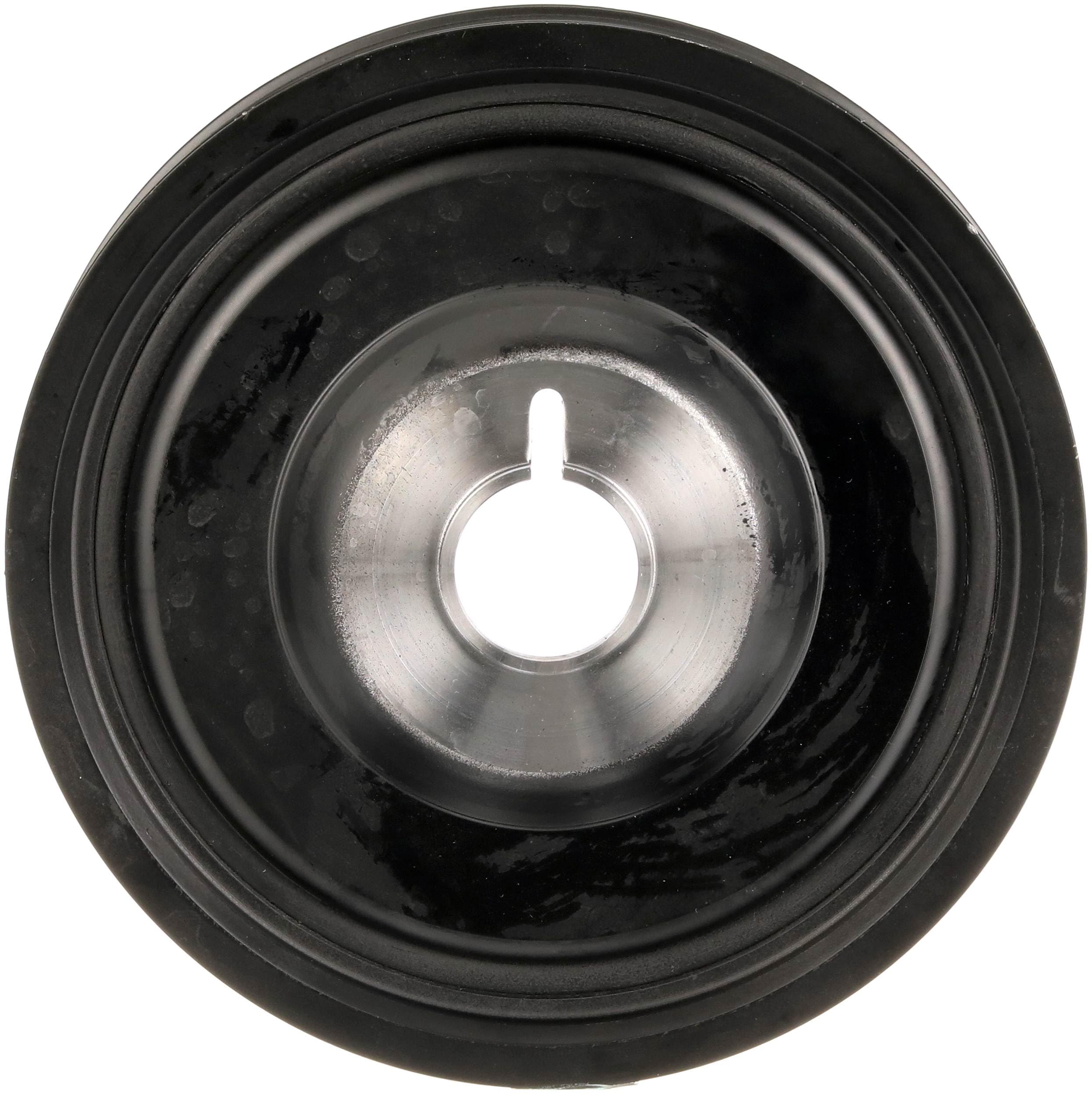 GATES TVD1126A Riemenscheibe Kurbelwelle 155mm Kurbelwellenriemenscheibe Kompatibel mit NISSAN Qashqai/Qashqai +2 I J10, NJ10 123031777R 123036715R 1230300Q2K