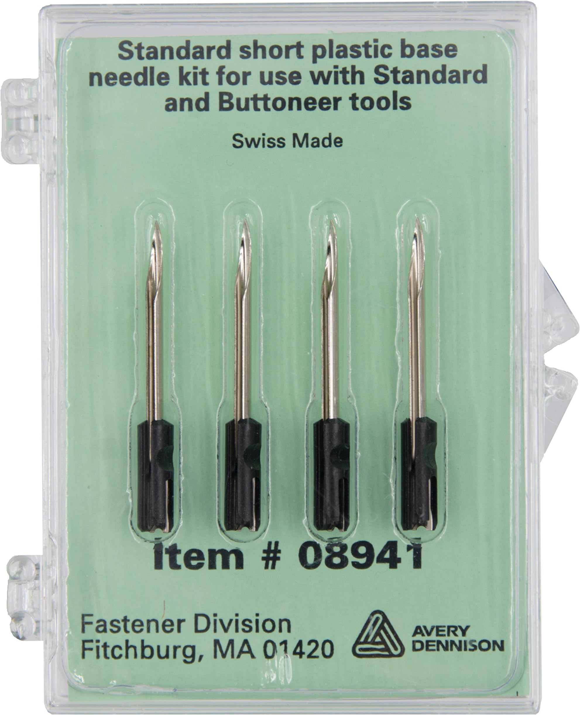 Avery Dennison Standard Tagging Gun Replacement Needles, 4-Pack - # 08941