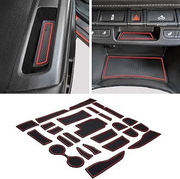 Cup Holder Door Pocket Inserts for Chevy Colorado GMC Canyon 2015-2022
