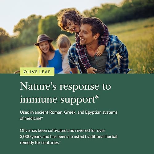 Miniatura 5 de Gaia Herbs Olive Leaf - Apoyo tradicional para la salud inmunológica suplemento para el sistema inmunológico con extracto de hoja de oliva y