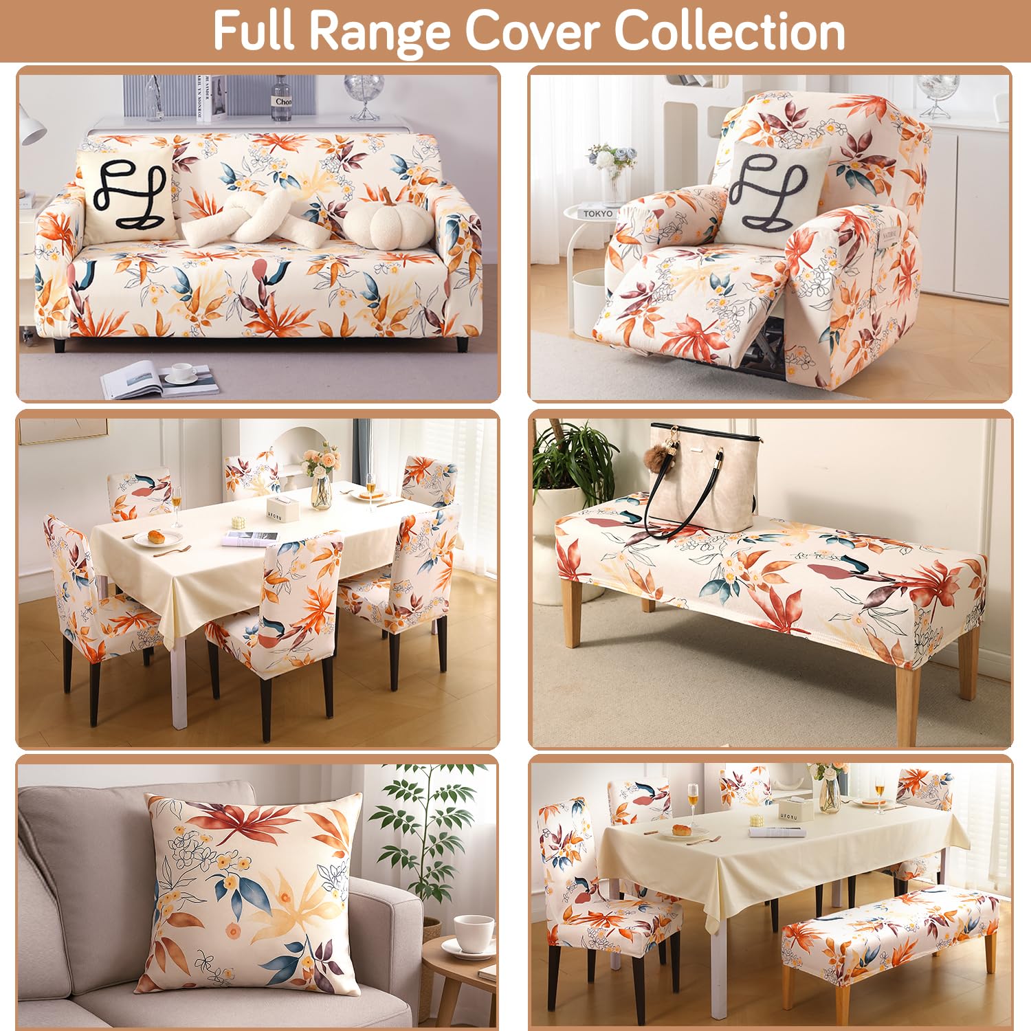 Velvet Cushion Covers - Amber Serene Flora -4