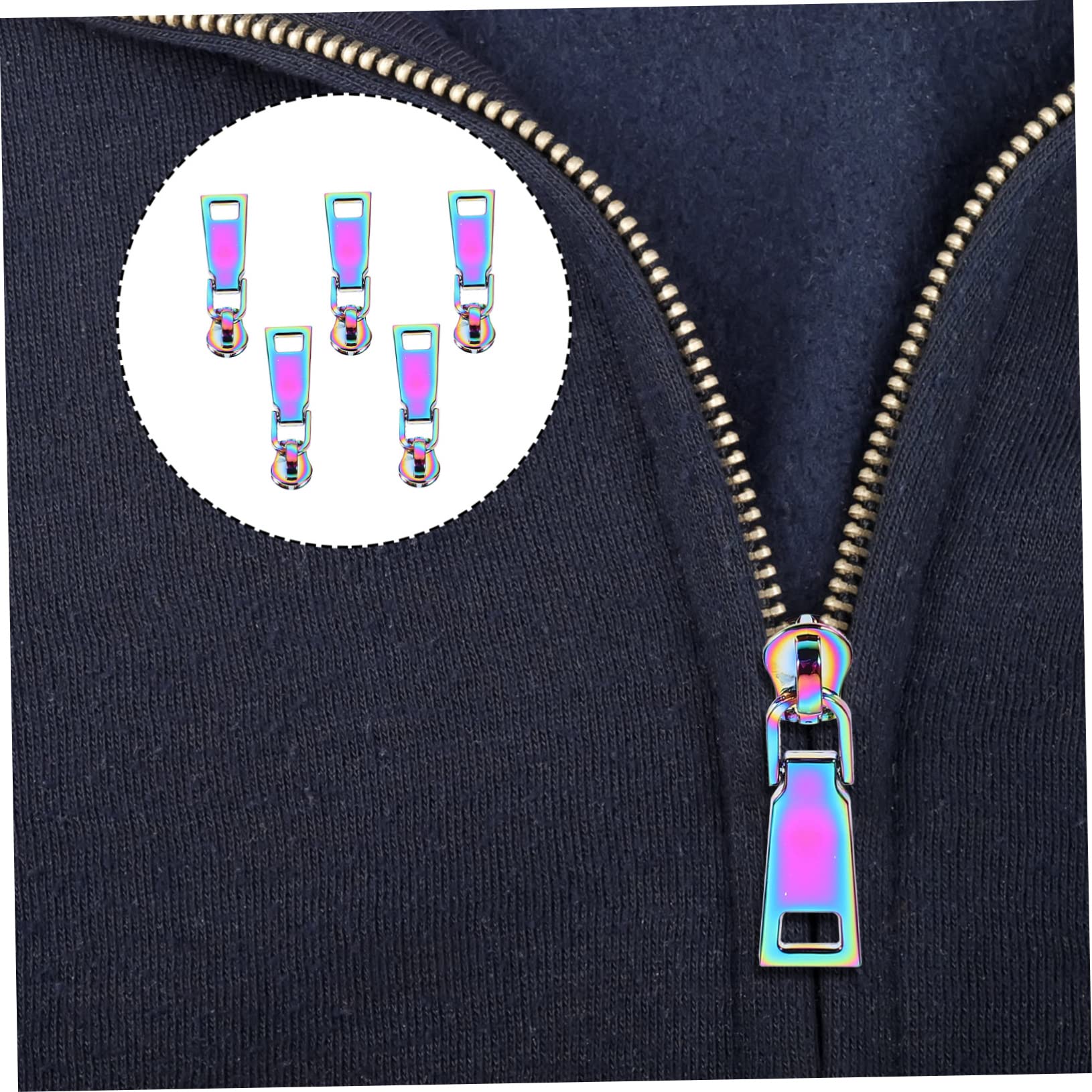 Operitacx 20piezas Coloridos Tiradores De Para Mochilas y Ropa Accesorios Prácticos De Reparación y Personalización Para Proyectos
