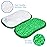 Kitchen Dish Sponge Scrubber Non Scratch, Dishcloth No Odor Reusable Washable Multipurpose Scrub Pads Sponges Heavy Duty for Dawn Dish Soap Cleaning of Sink Pans