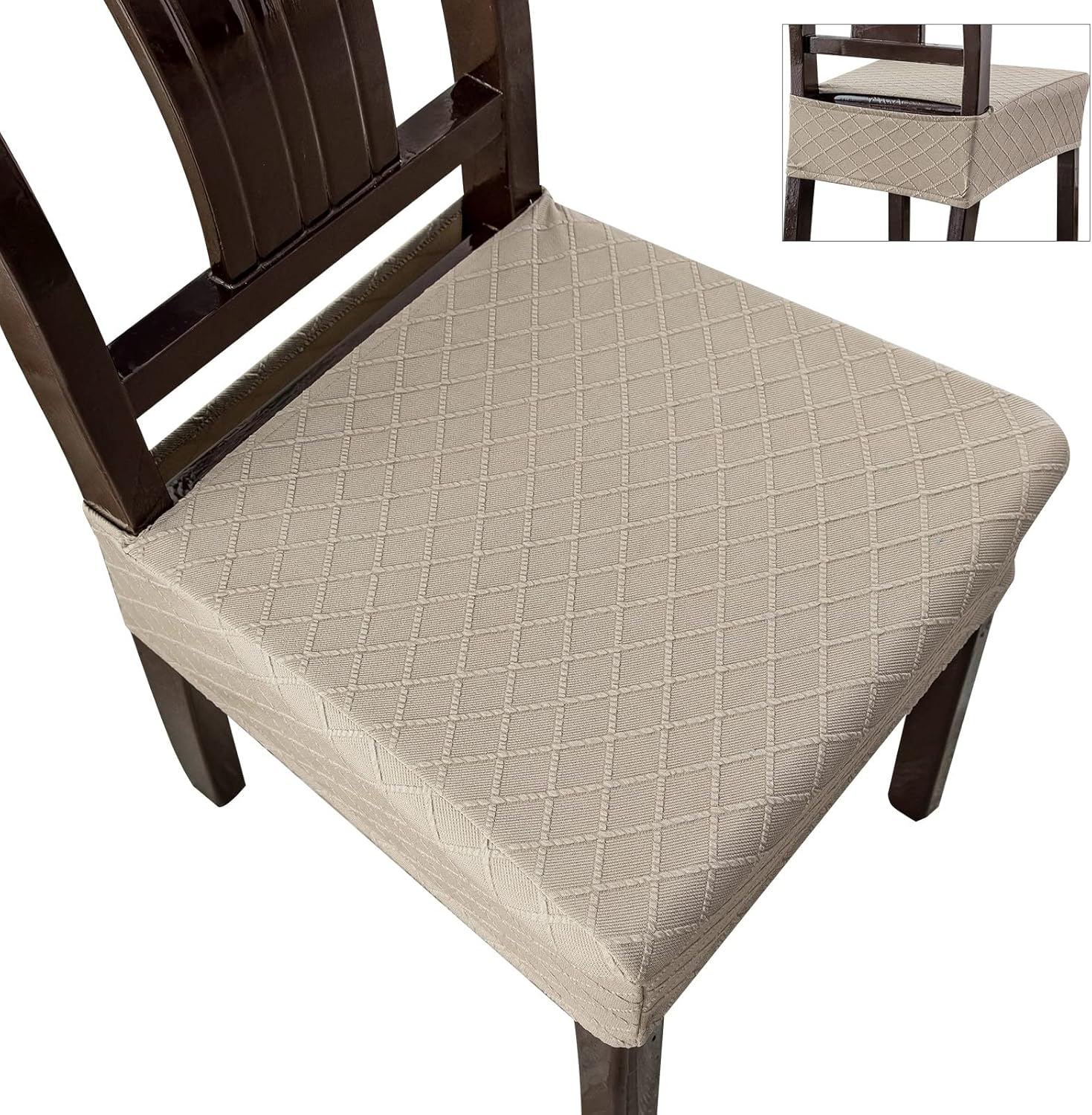 Genina Seat Covers for Dining Chairs Seat Covers for Dining