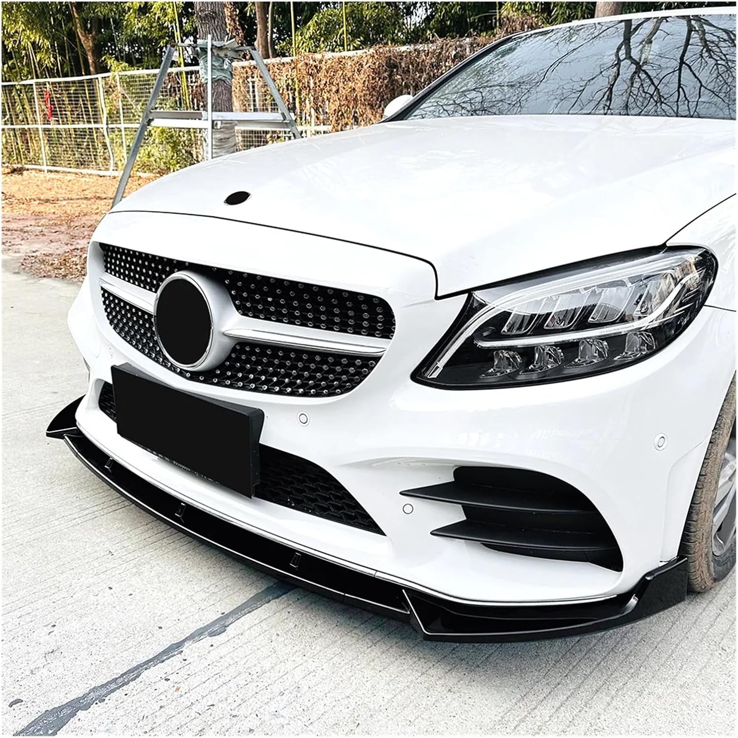 Cクラス W205 C205 S205 2019-2021 AMG フロントリップスポイラー バンパー 【ダチアスプリングエレクトリック】 ショベル