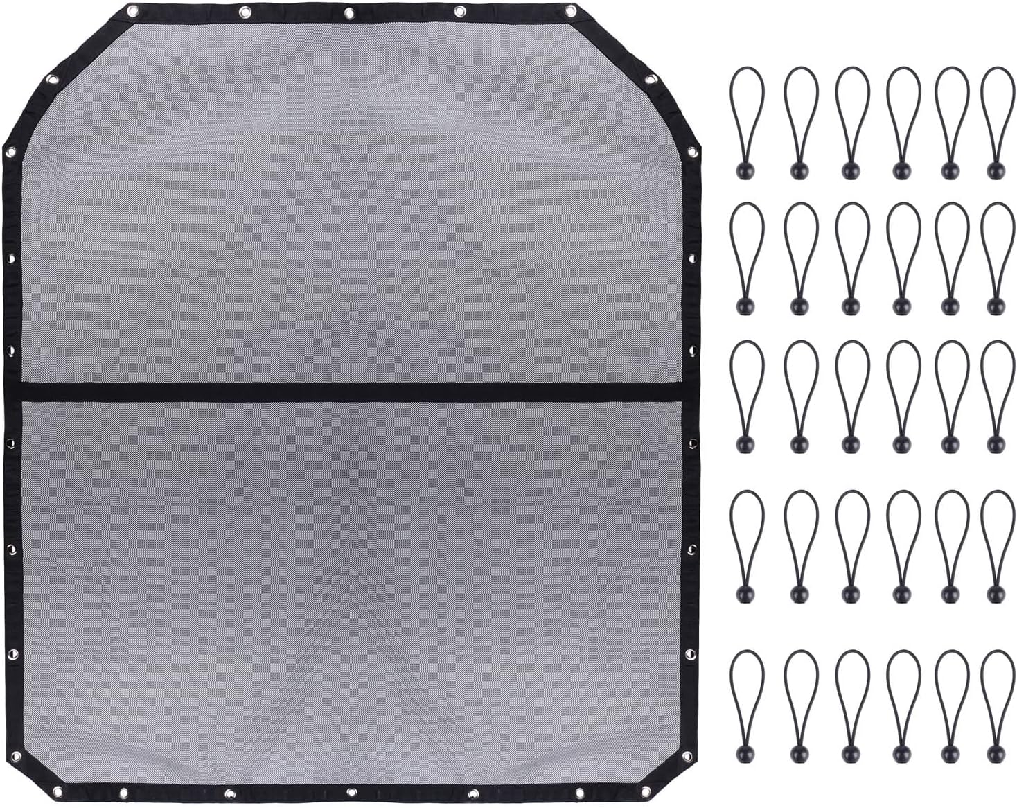 Goldfire Pioneer 1000-5 Roof Top Mesh Sun Shade Top Cover Heat Shield UV Blocker Kit Blocks UV, Wind, Noise for Pioneer 1000 Series Accessories