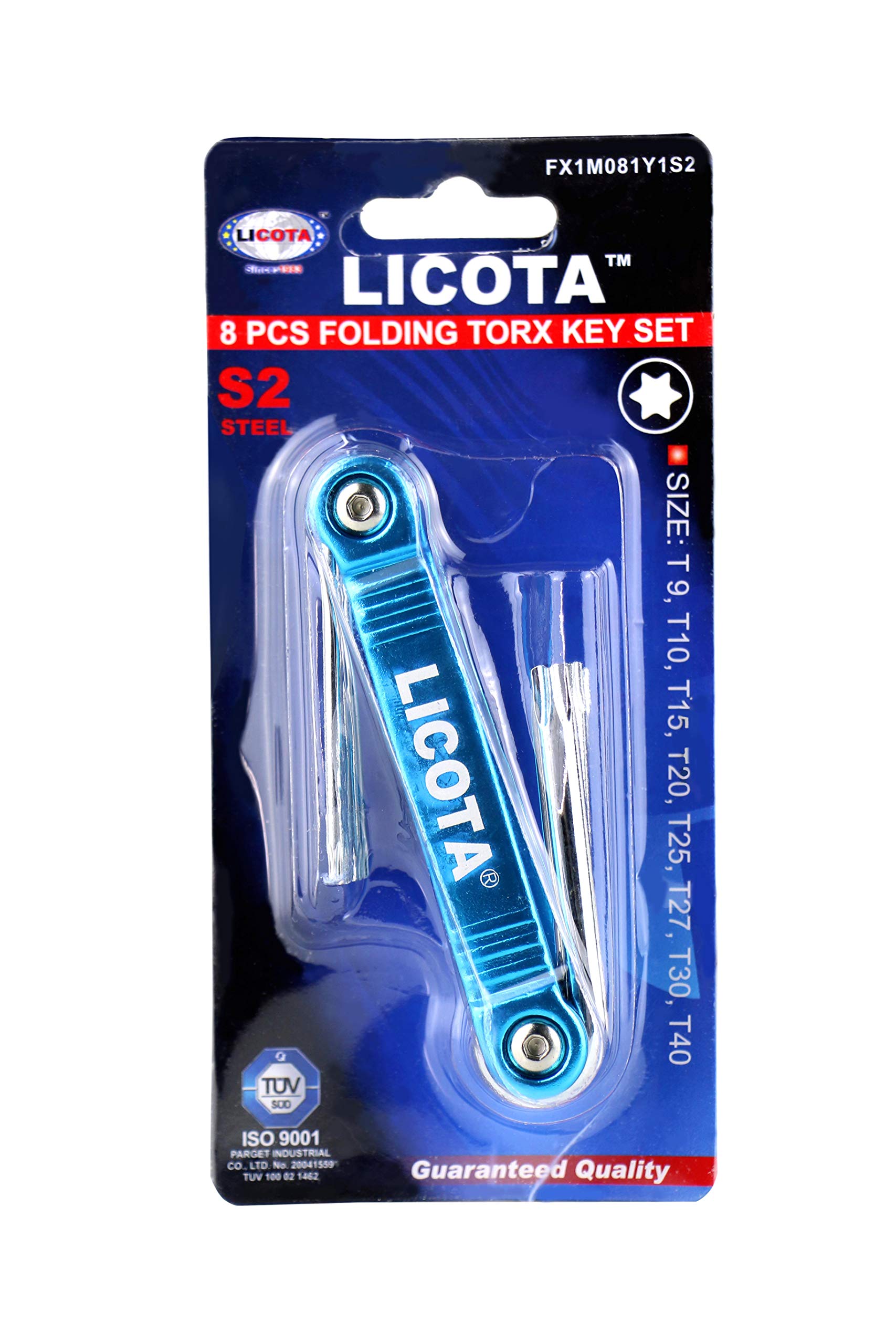 Licota8PCS TORX KEY SET FX1M081Y1S2