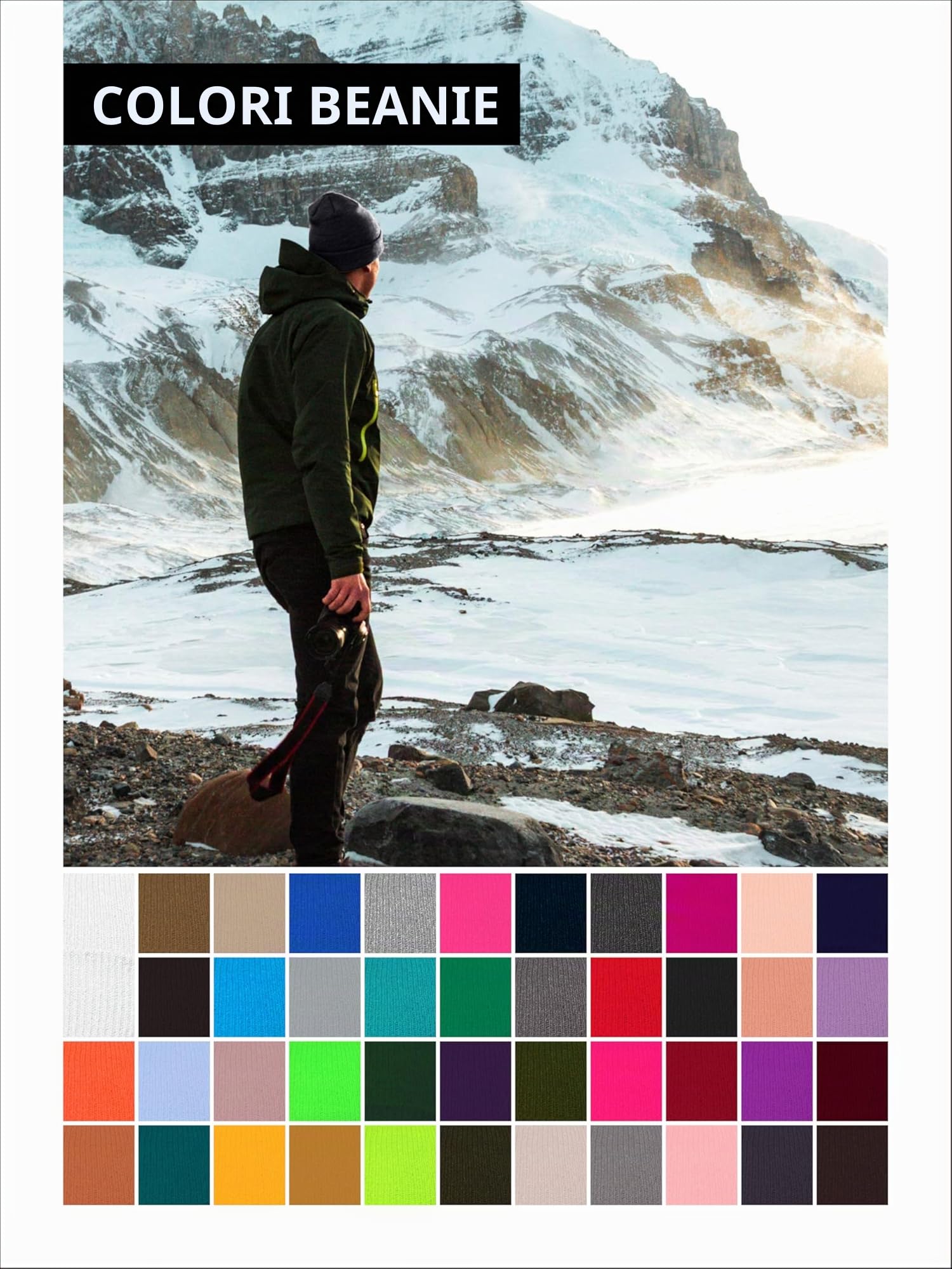 DonDon Berretto Uomo Berretto Donna Beretto Invernale Beanie Design Classico