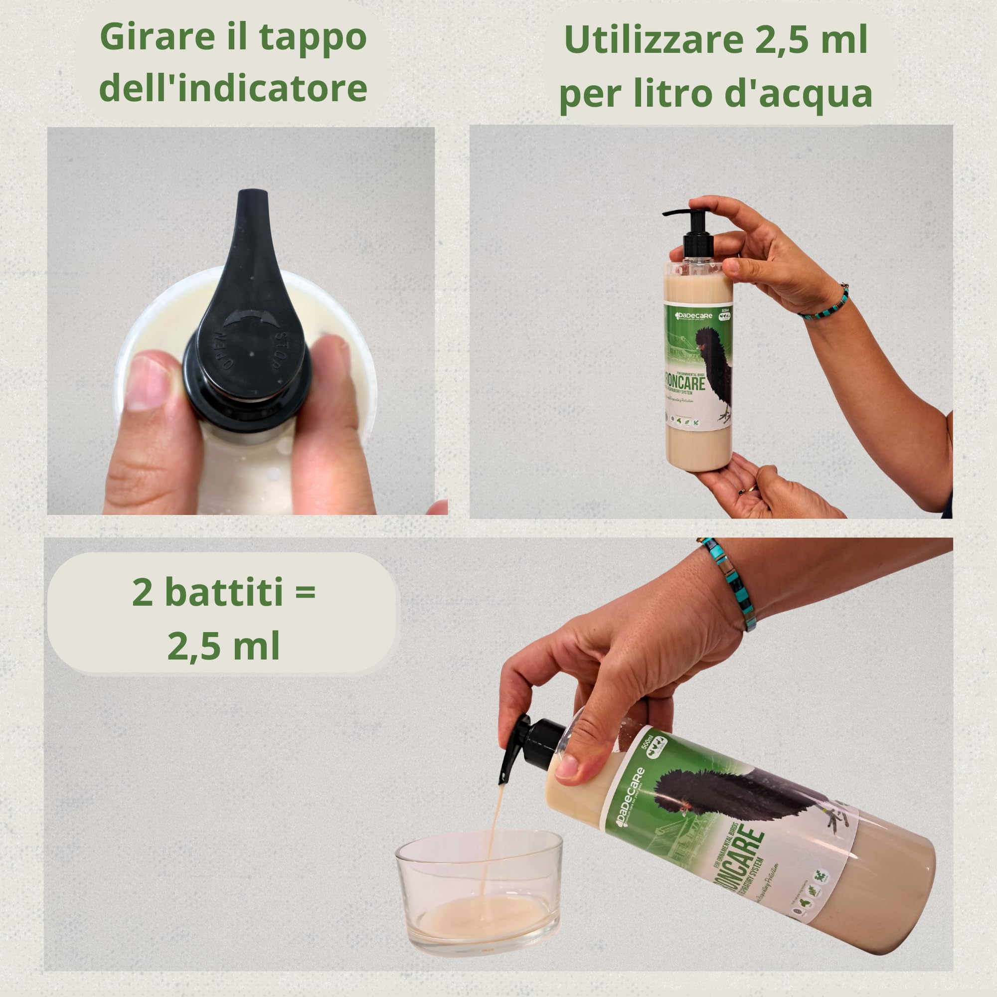 Bronzo Respiratorio 500 ml con ADEC - Galline, Pollame ed Esotici - Oli Essenziali, Rinforzo Immunologico e Respiratorio - Echinacea, Menta, Timo e Rosmarino