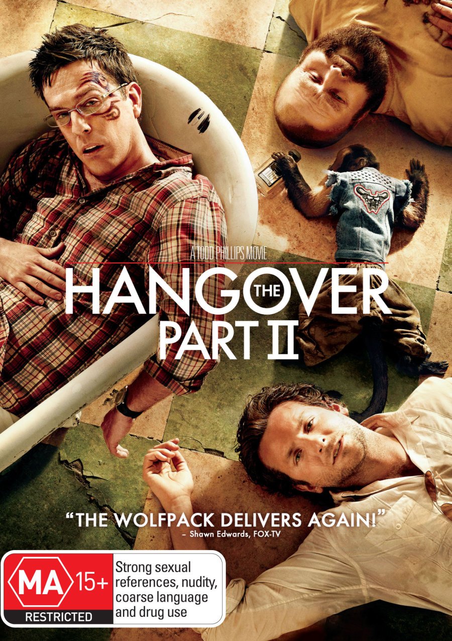 Película The Hangover Part 2 DVD de importación australiana formato PAL
