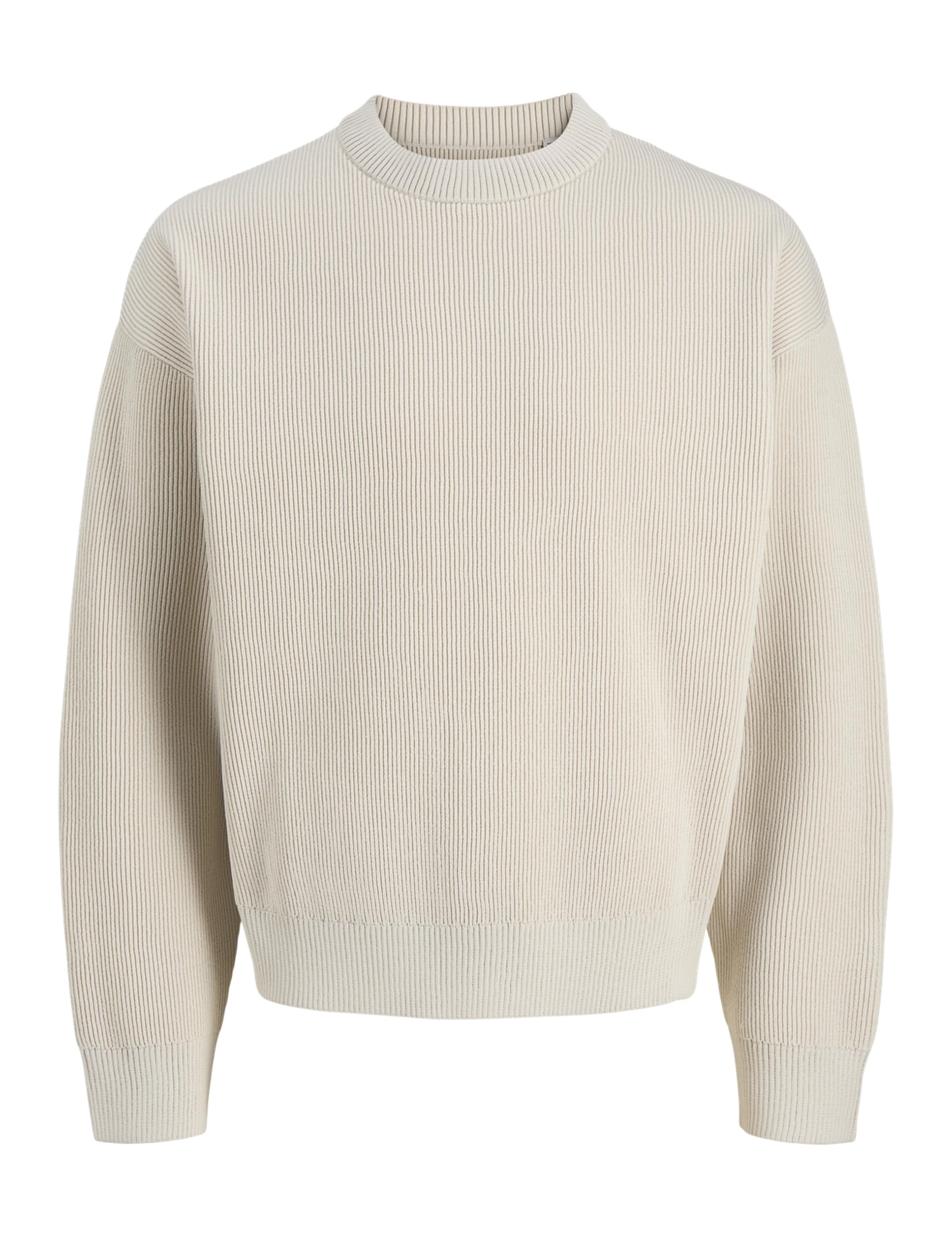 JACK & JONES Jcounion Knit Crew Neck Sn, Rainy Day, S