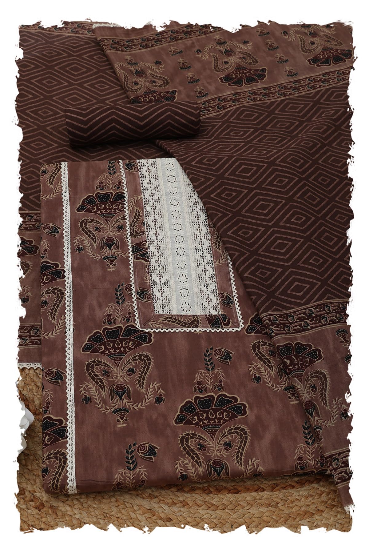 Womens Cotton Ethnic Motif Dress Material-image-49