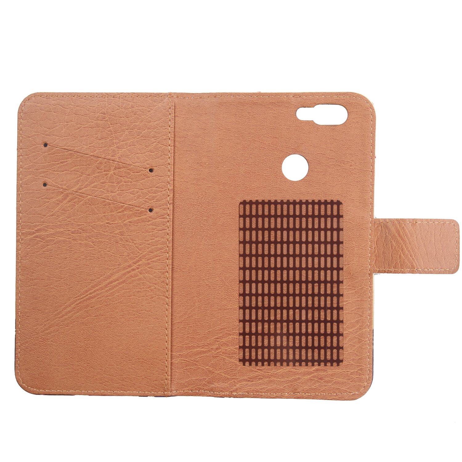 Custodia Portafoglio In Pelle PU Con Porta Carte Per Doro 8040 5 – Design Giraffa (Protezione Antigraffio E Antiurto)