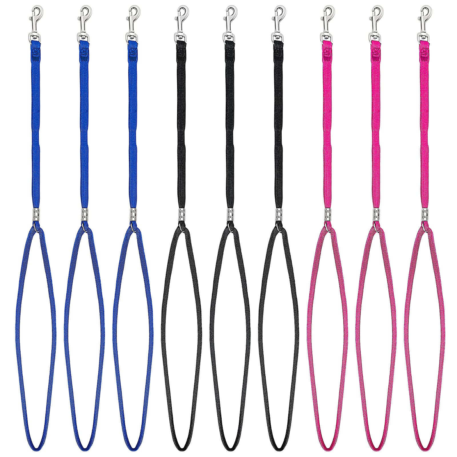 Guinzaglio Da Toelettatura Per Cani - 2 Pezzi, In Nylon, Regolabile, Per Bagno E Cura - Foto 4