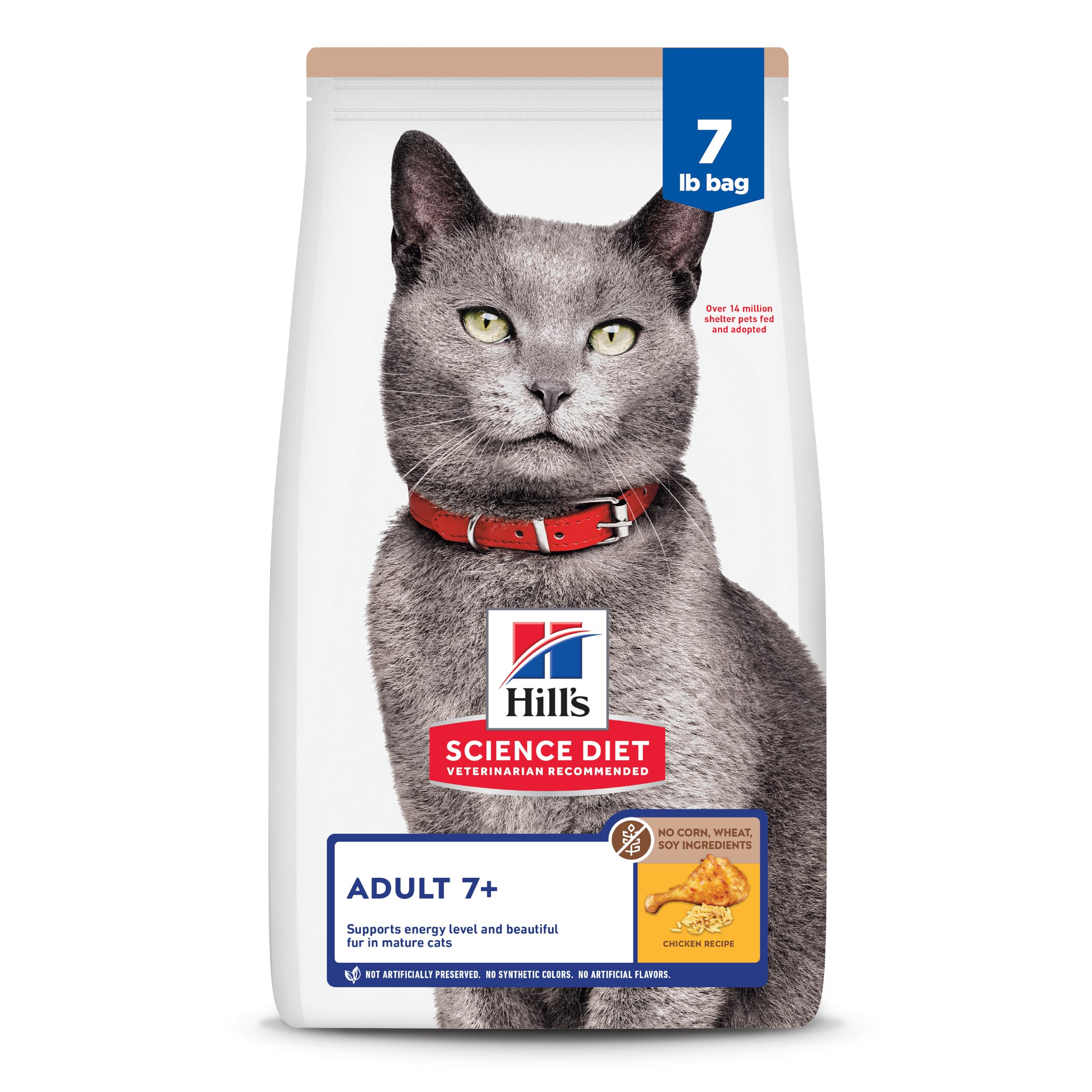 Hill's Science Diet Adult 7+ Dry Cat Food