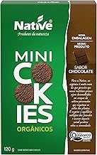 Native Mini Cookie Sabor Baunilha Orgânico Display Com 8 Unidades De 40G