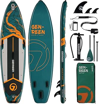 Amazon | GENREEN スタンドアップパドルボード supボード パドルボード
