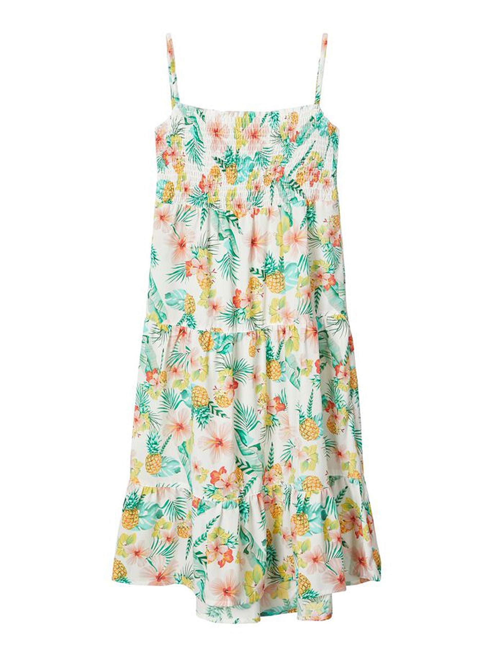 NAME IT Mädchen Nkfvinaya Strap Maxi Dress Hh Kinderkleid