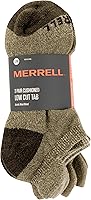 Vista 10 de Merrell Paquete de 3 calcetines de senderismo para mujer (pestaña de corte bajo/cuarto/tripulación)