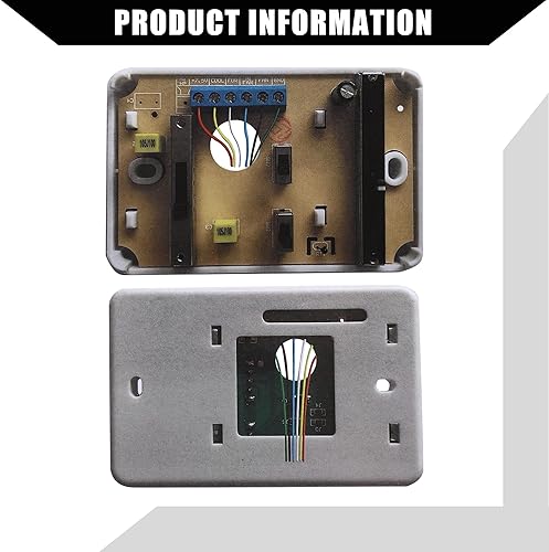Miniatura 5 de Kit de termostato de calefacciónrefrigeración para autocaravana, para autocaravana, termostato Duo-Therm, control analógico de calorfríotemperatura