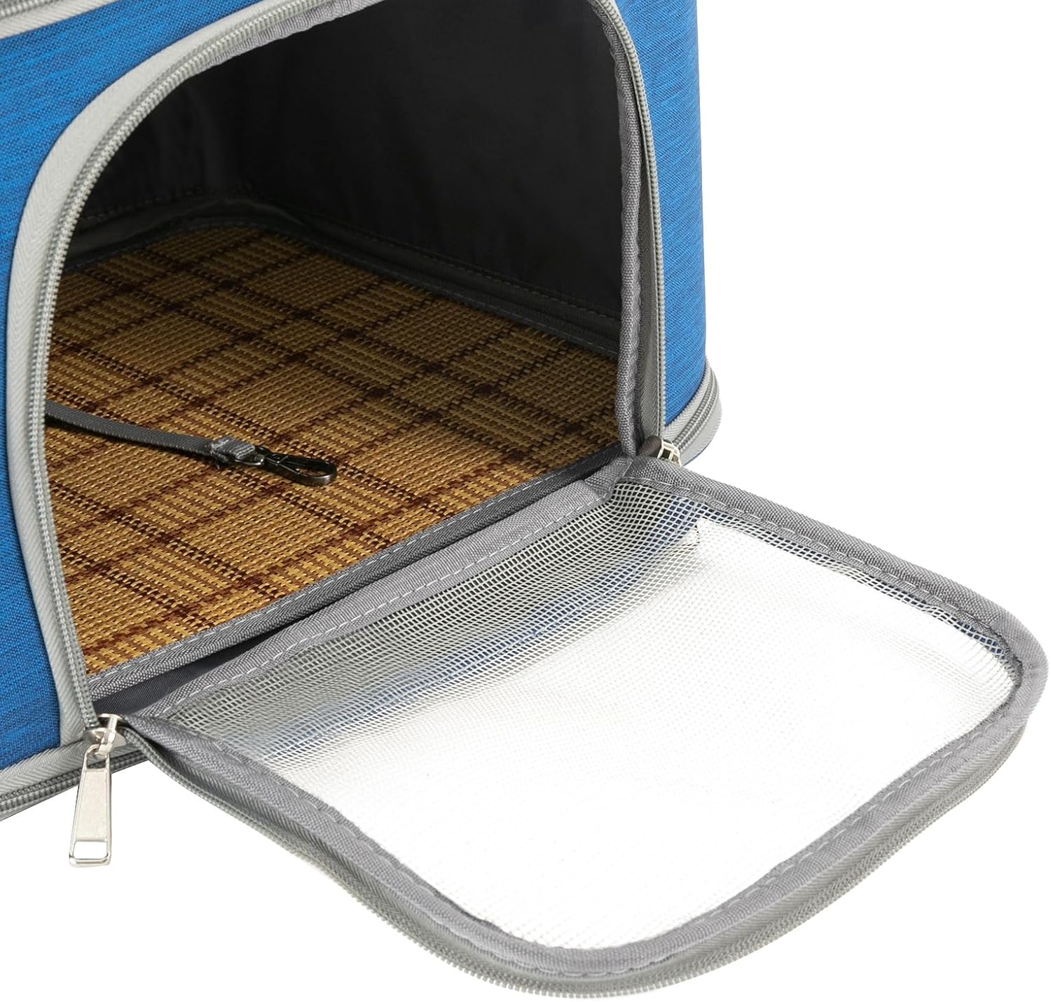 Pet Backpack for Cats and Small Dogs - Breathable Mesh Travel Carrier with Adjustable Shoulder Strap Foldable Design for Outdoor Hiking and Daily Use for Hiking Travel Camping