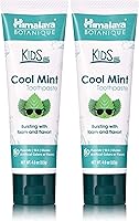 Vista 10 de Himalaya Pasta dental para niños Botanique, menta fresca, sin flúor, suave, sin colores artificiales, sin SLS, sin gluten, sin crueldad animal