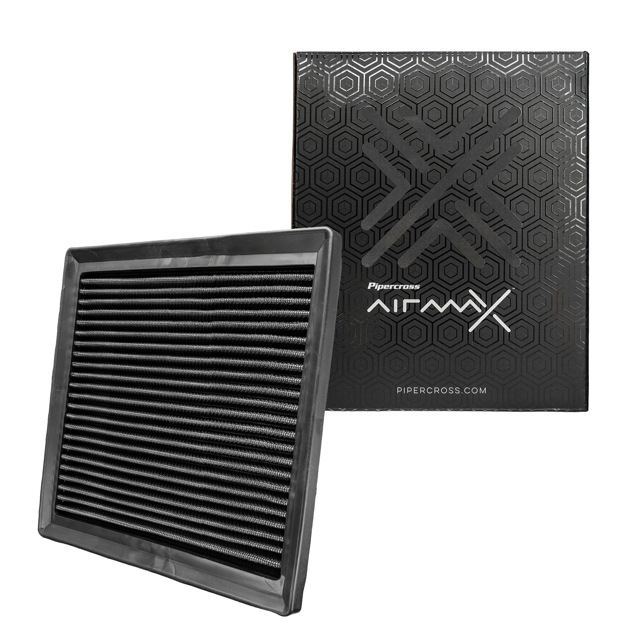 Pipercross AirMax Pleated Panel Filter, for Toyota Lexus Mitsubishi, Maximises Horsepower & Torque, Lifetime Durability, Premium & High Performance, AM2069