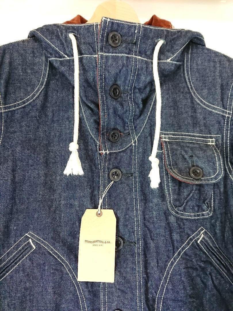 Amazon.co.jp: ステュディオダルチザン D4403 US NAVY デニムパーカー