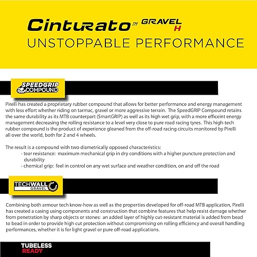 Miniatura 6 de Pirelli CINTURATO GRAVEL H Tubeless Ready
