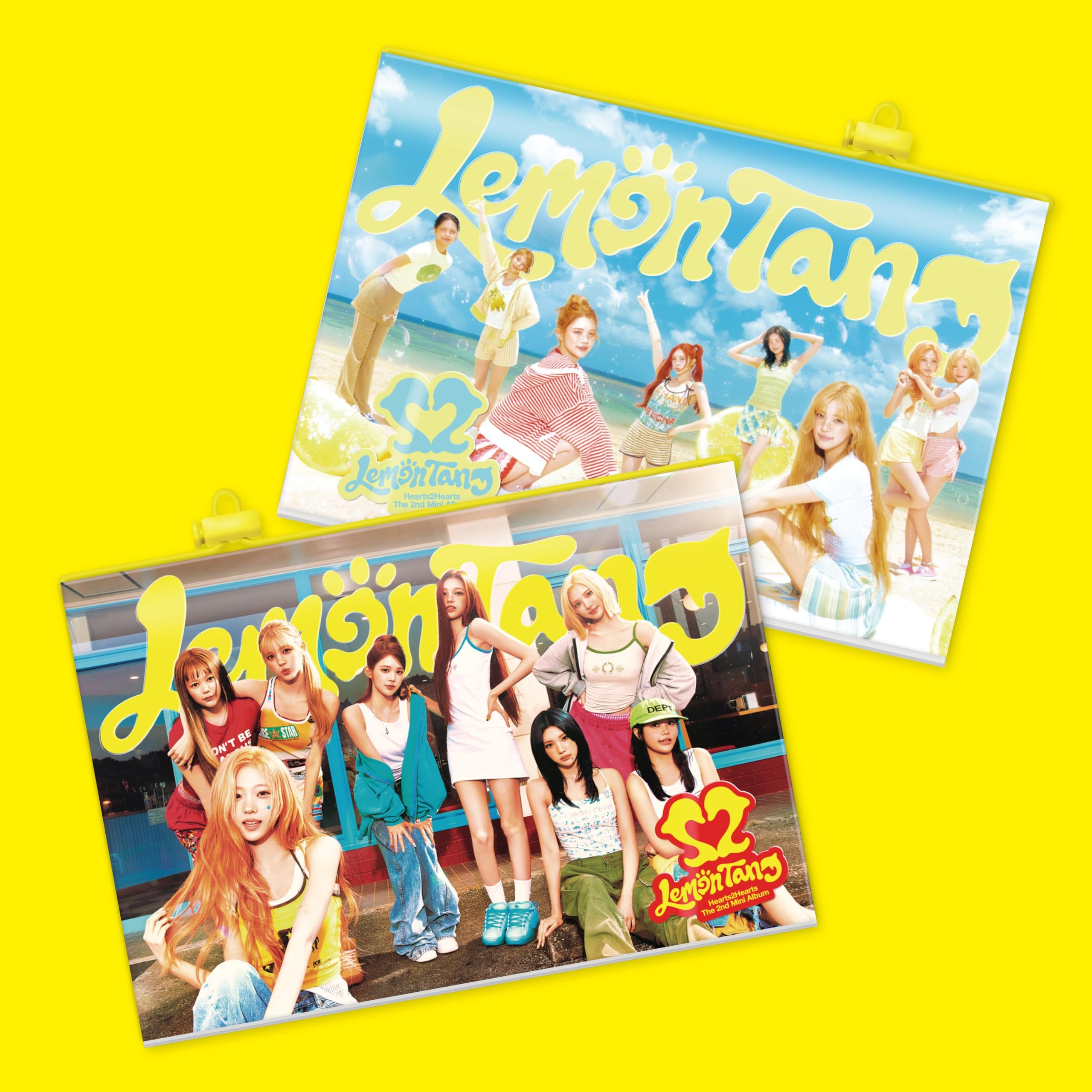 Amazon.co.jp: Hearts2Hearts 2nd Mini Album [Lemon Tang] (Photobook