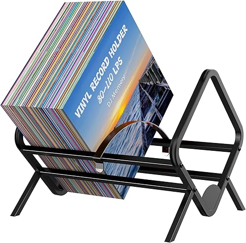 Miniatura 8 de Almacenamiento de discos de vinilo, soporte para discos de vinilo, soporte de vinilo de metal, protege discos de vinilo, libro de almacenamiento,