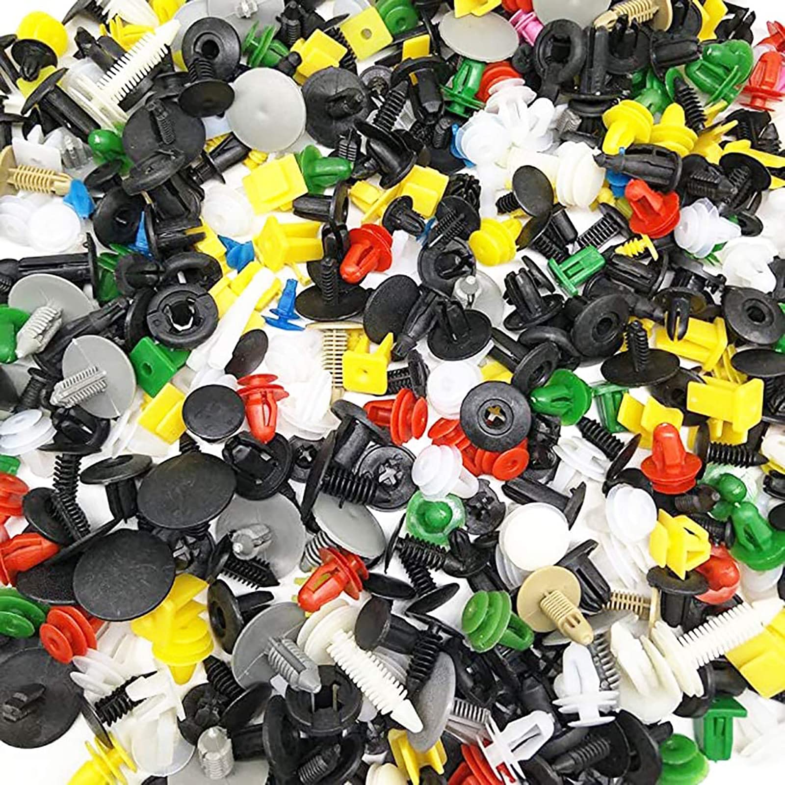 Rivetti in Plastica per Auto, Aohoo 446Pcs Clips Fissaggio Plastica per