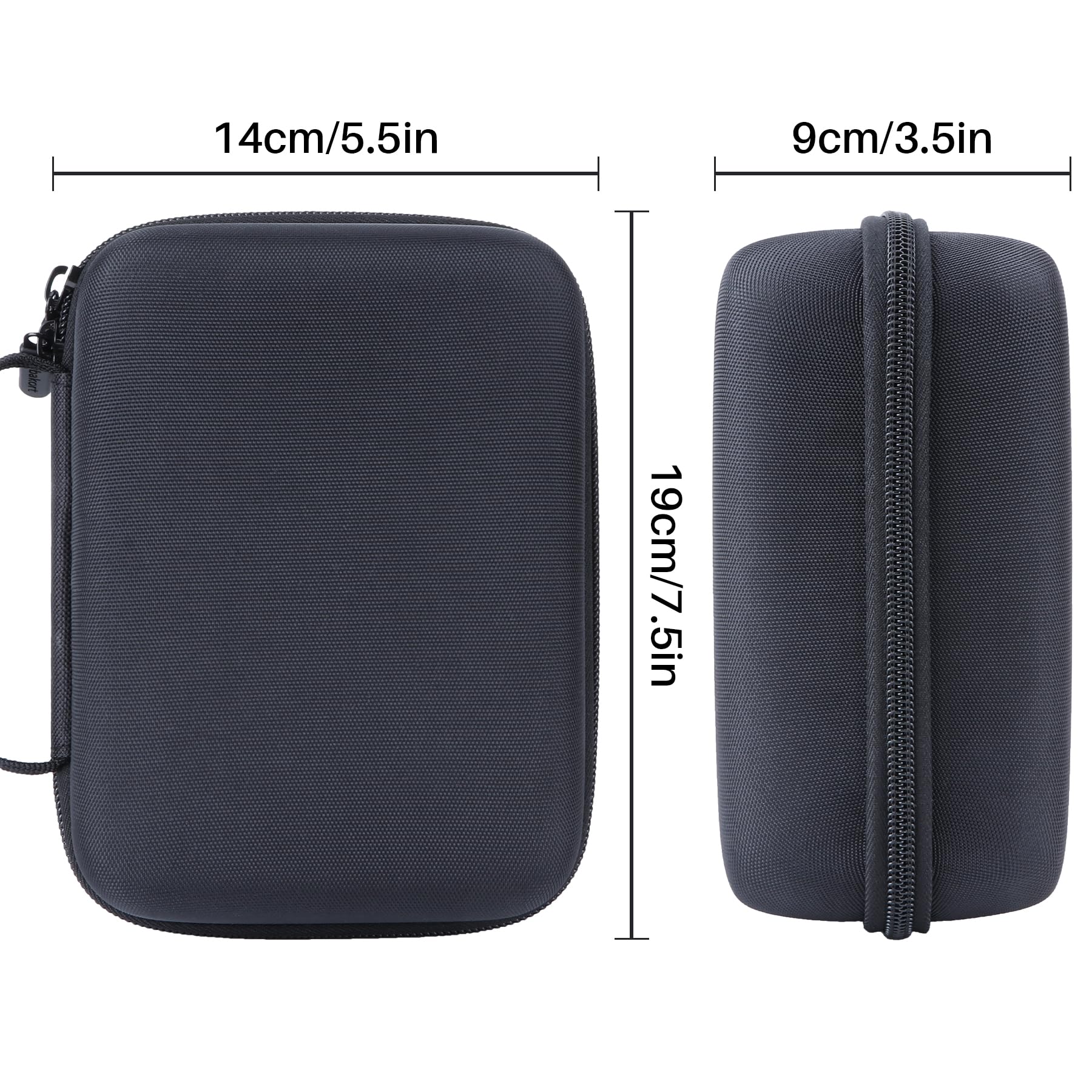 Lebakort Duro Caja Estuche Funda para Zoom PodTrak P4 Grabadora de Podcast