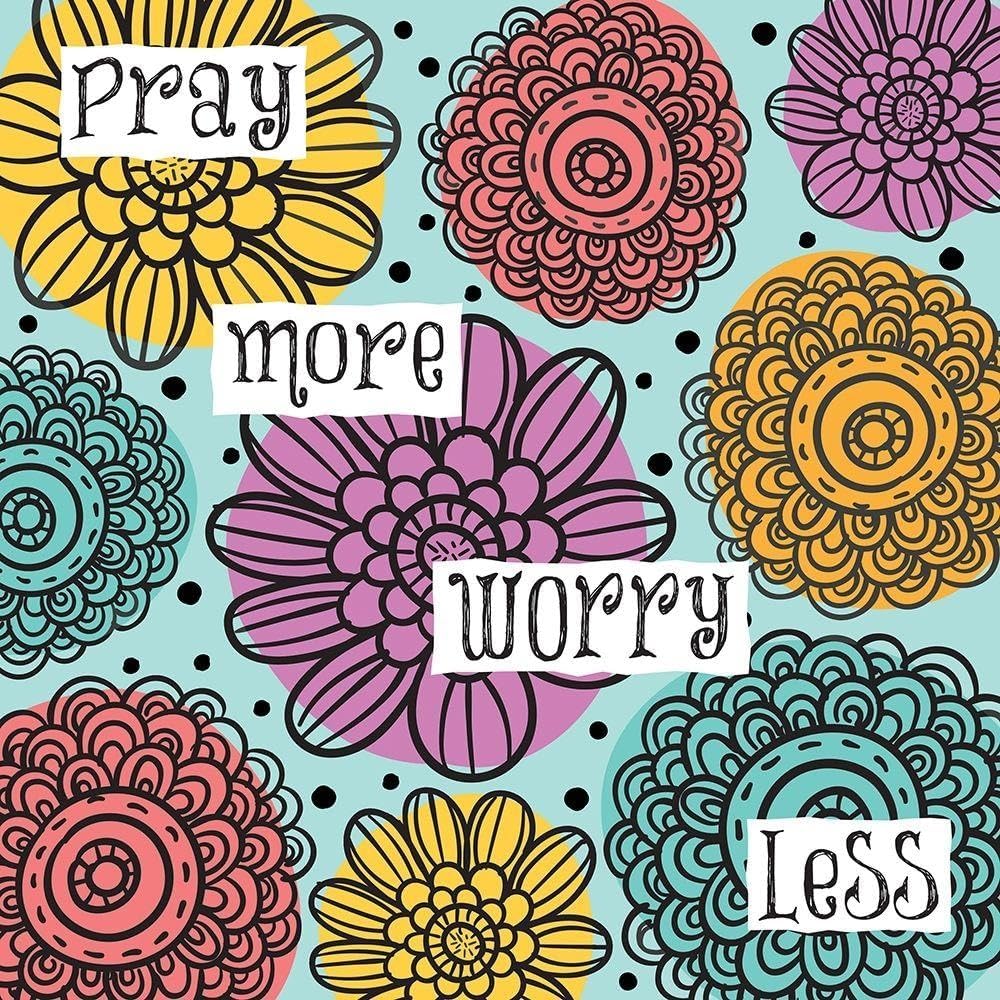 ArtDirect Whimsical Pray Unframed Art Print Giclee Poster by Hogan, Melody - Ready for Framing with Customization Sizes 8x8, 11x11, 16x16, 24x24, 36x36, and 48x48 Inches