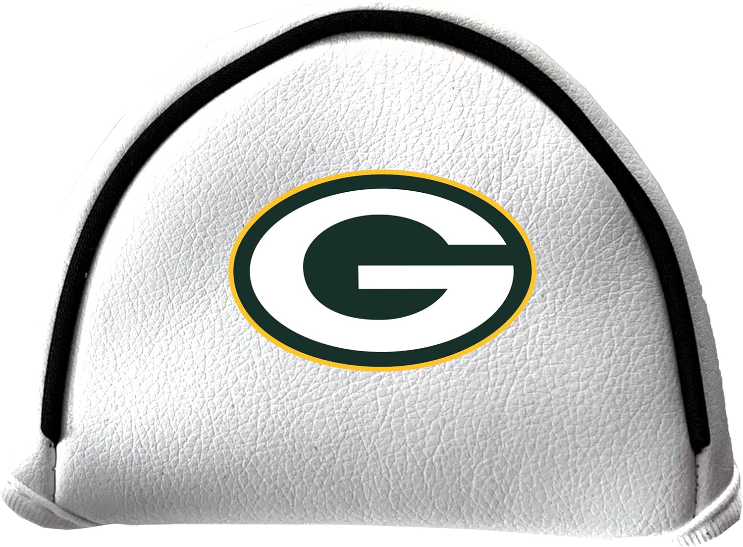 Team Golf NFL Putter Cover - Mallet White, Fits Most Mallet Putters, Easily Slips on and Secures with Velcro Closure