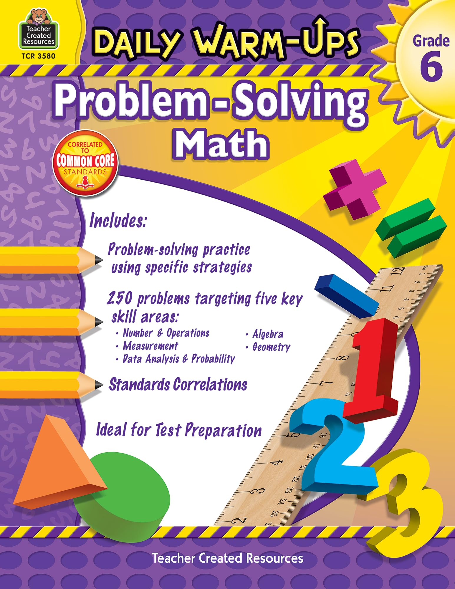 Daily Warm-Ups: Problem Solving Math Grade 6: Problem Solving Math Grade 6 (Daily Warm-Ups: Word Problems)