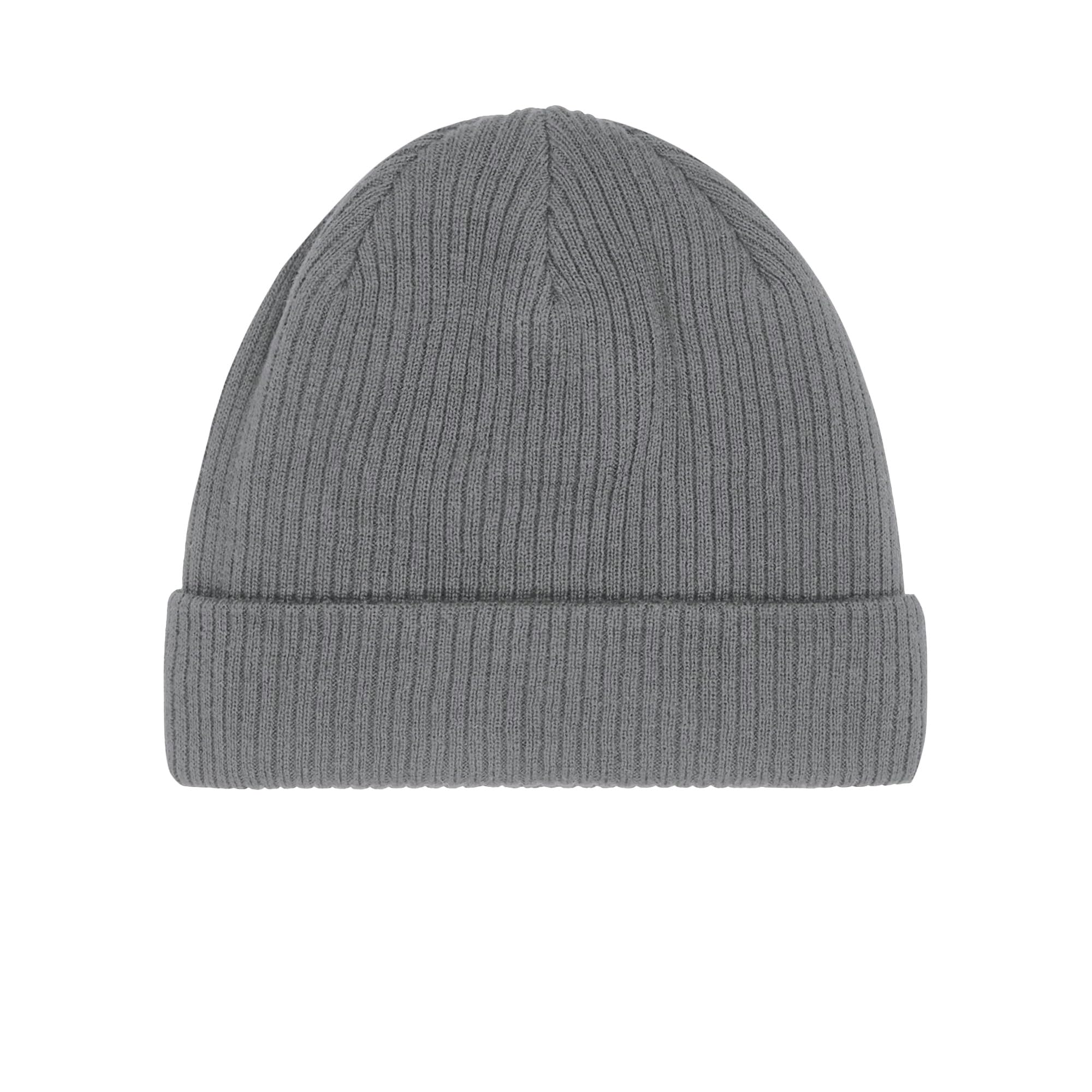 Beechfield B50N Organic Cotton Beanie - Eco-Friendly, Unisex Hat Graphite Grey